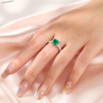 lab grown emerald rings