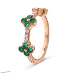 Four Leaf Clover Emerald