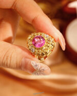Ruby Pinky Ring
