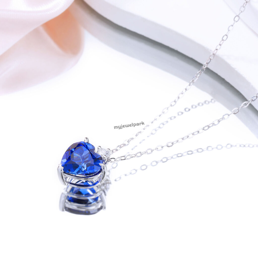 cultivated sapphire jewelry