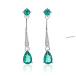 Emerald Drop Earrings