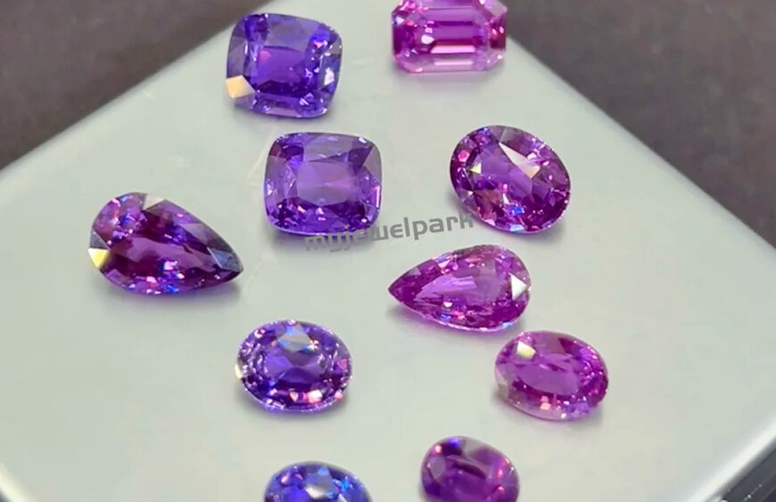 purple sapphires