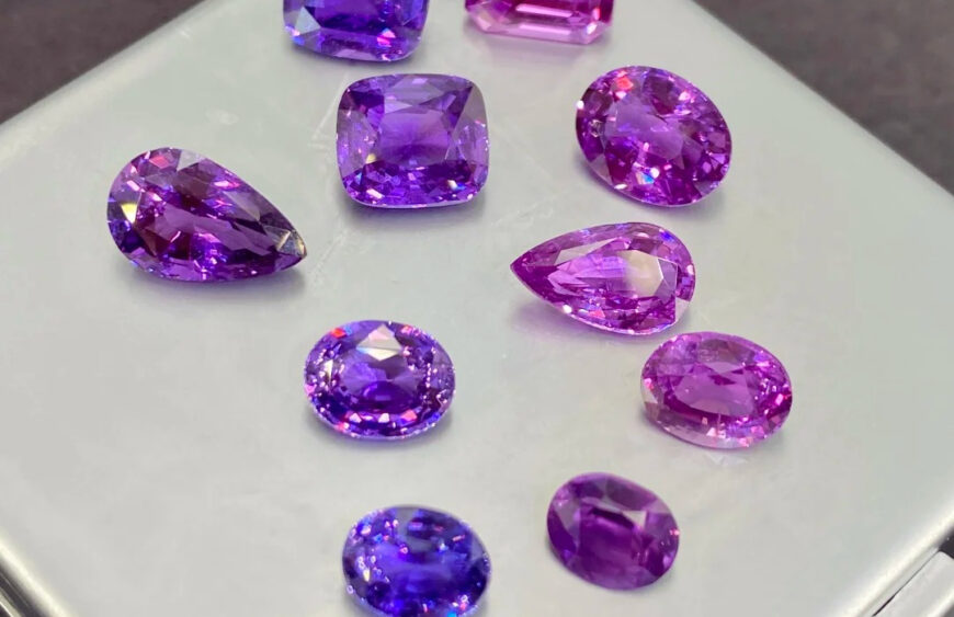purple sapphire