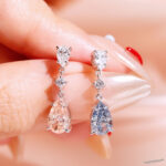 lab grown diamond earrings