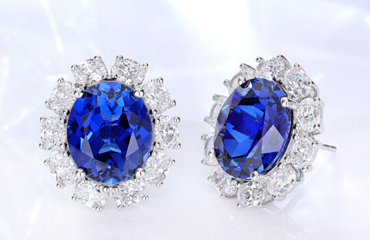 lab grown sapphire jewelry