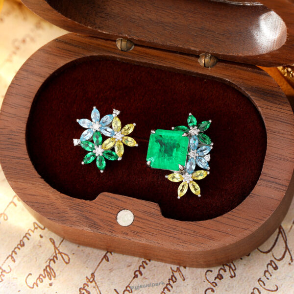 Lab Grown Emerald Jewelry