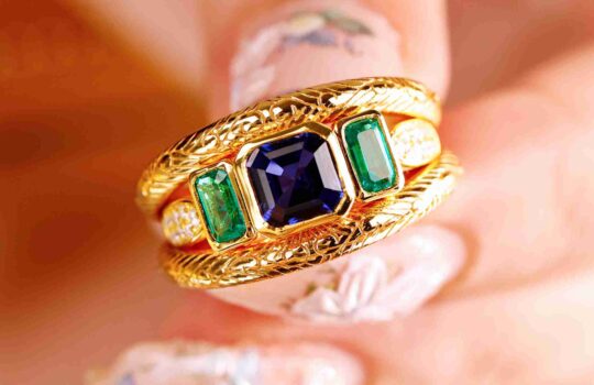 sapphire anniversary ring