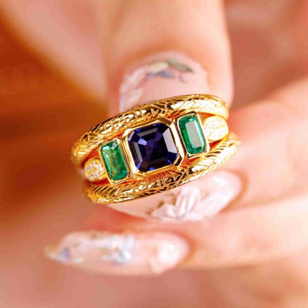 sapphire anniversary ring