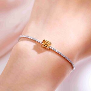 CLB-105—黄宝祖母切细手链7