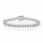 flower tennis bracelet