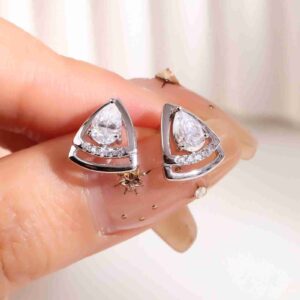 CLE-128-三角梨形耳钉6