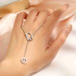 lab diamond pendant necklace