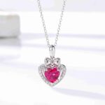 lab ruby anniversary jewelry