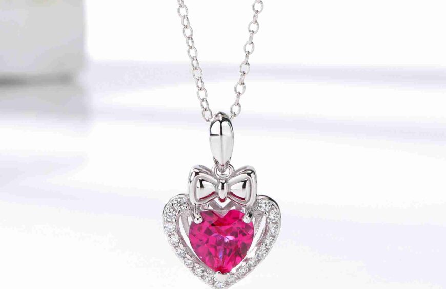 lab ruby anniversary jewelry