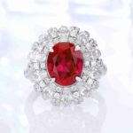 Ruby Halo Ring